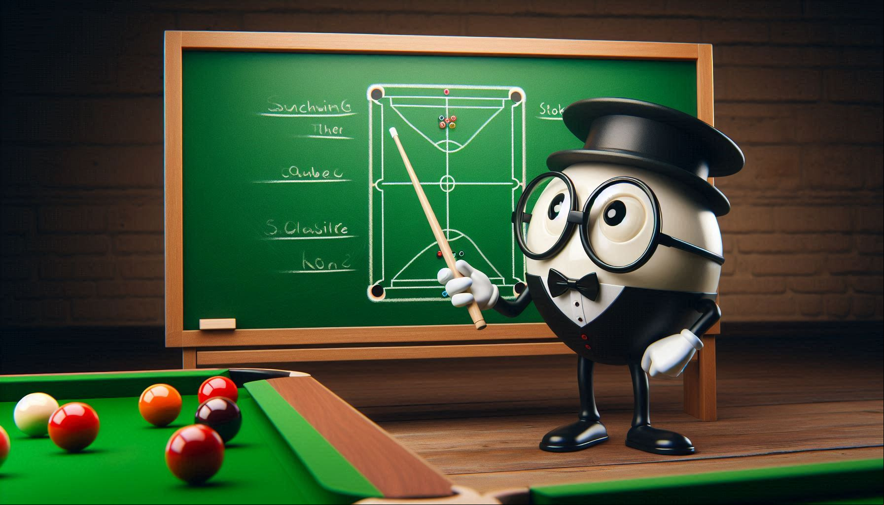 Interactive online snooker game for all ages